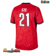 Camisa de Futebol Inglaterra Eberechi Eze #21 Equipamento Secundário Mundo 2026 Manga Curta